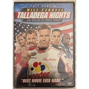 Talladega Nights: The Ballad of Ricky Bobby - DVD - Will Ferrell - New